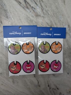 RunDisney Brooks Shoe Tags